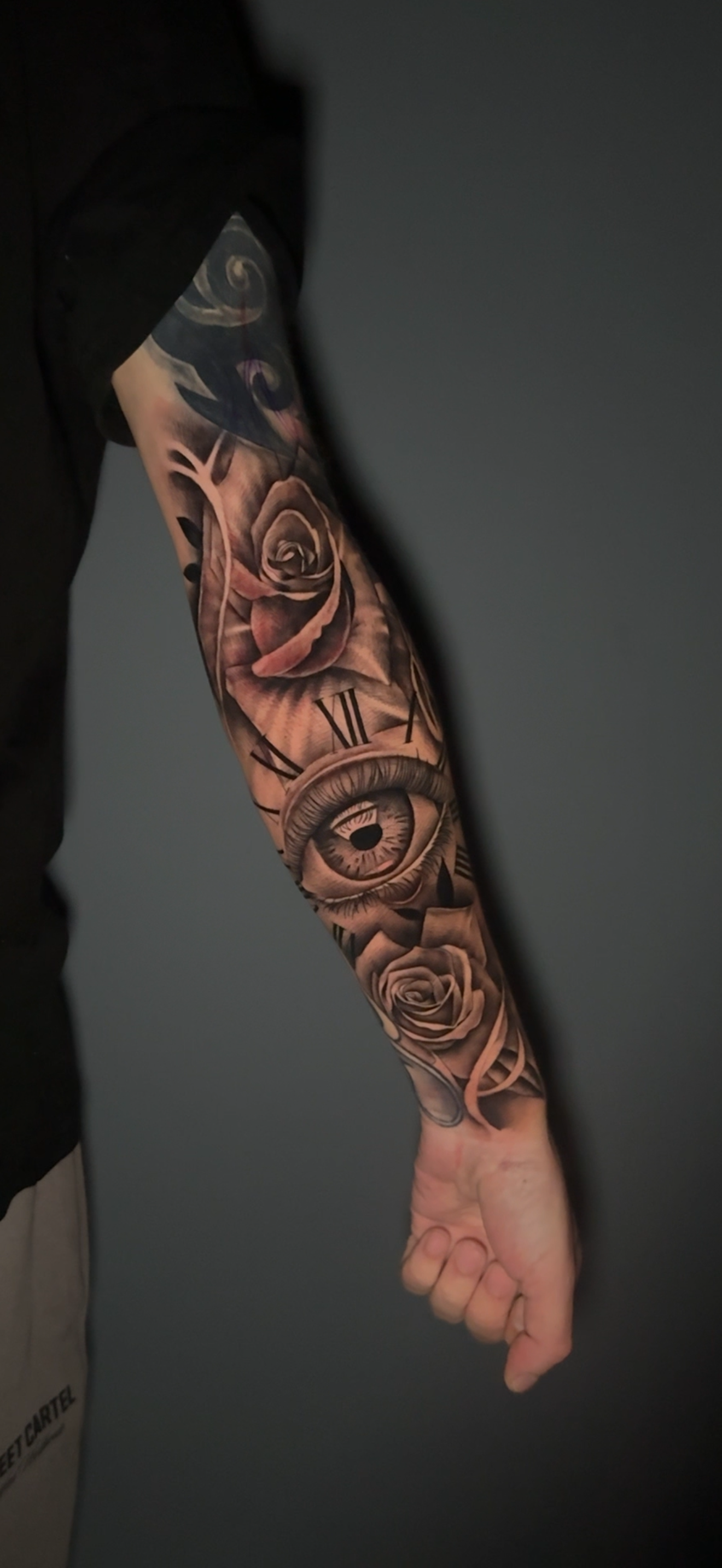 Fineline Tattoo von Cataleya Ink