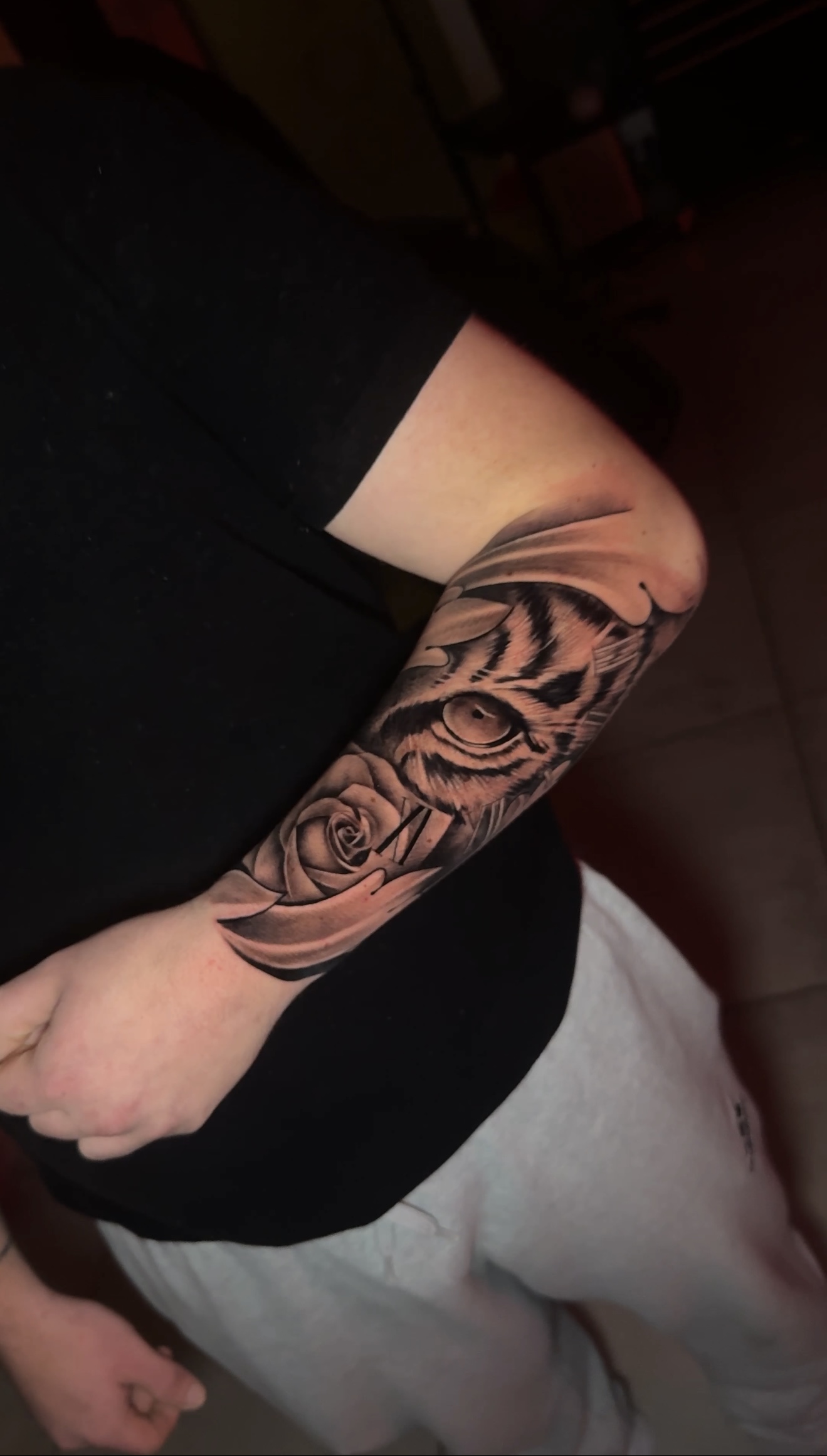 Individuelles Tattoo-Motiv von Cataleya Ink